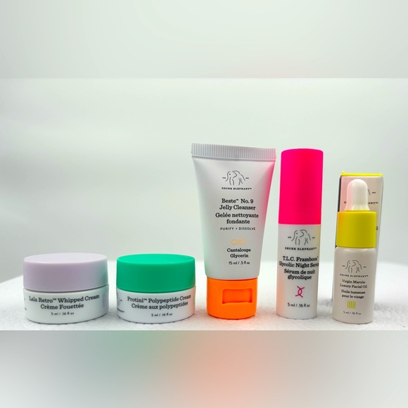 Drunk Elephant Other - NWT Drunk Elephant deluxe mini 5pcs gift bundle set sample